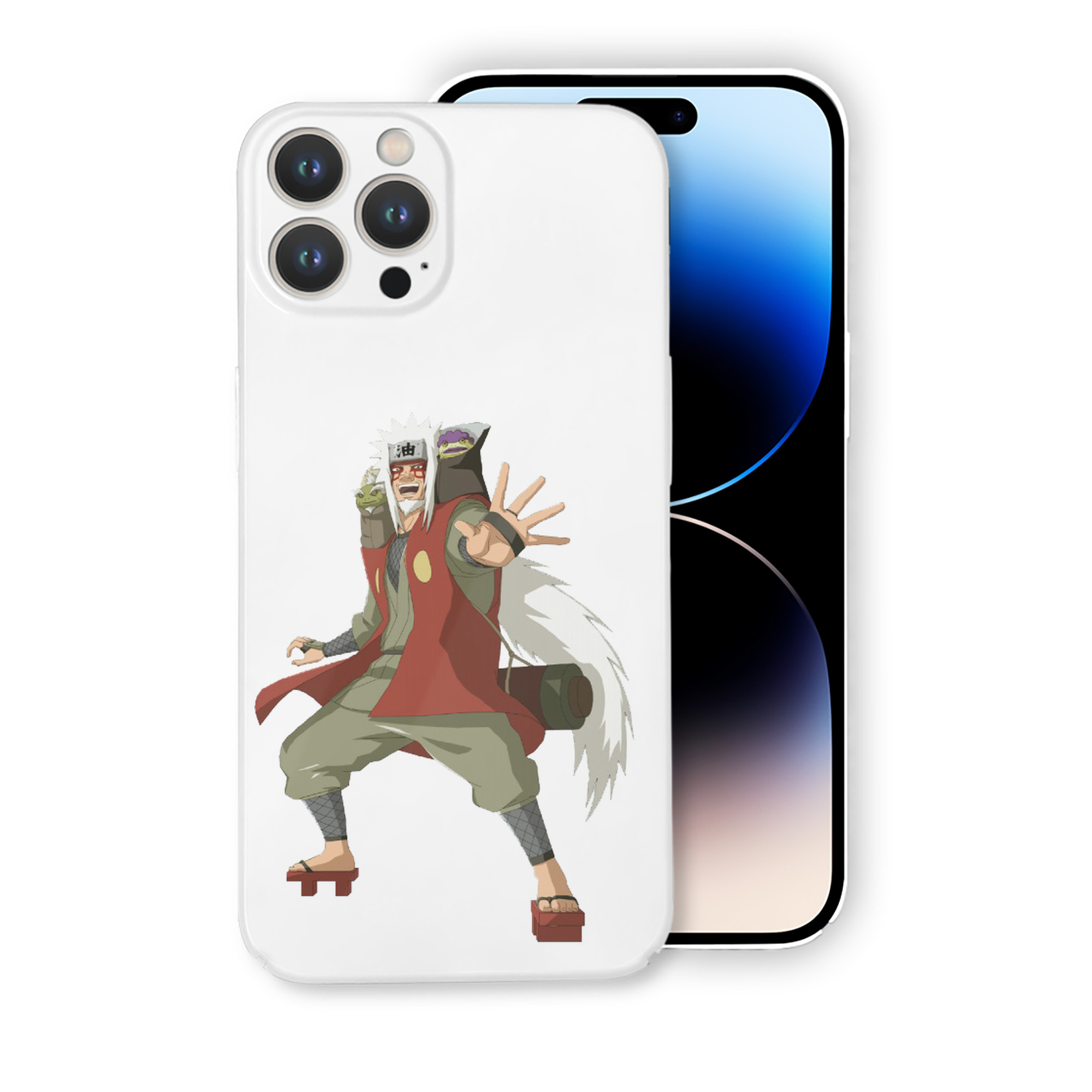 （画像用） NARUTO -ナルト- 自来也（じらいや） Jiraiya 【iPhone 14シリーズ対応】ハードケース